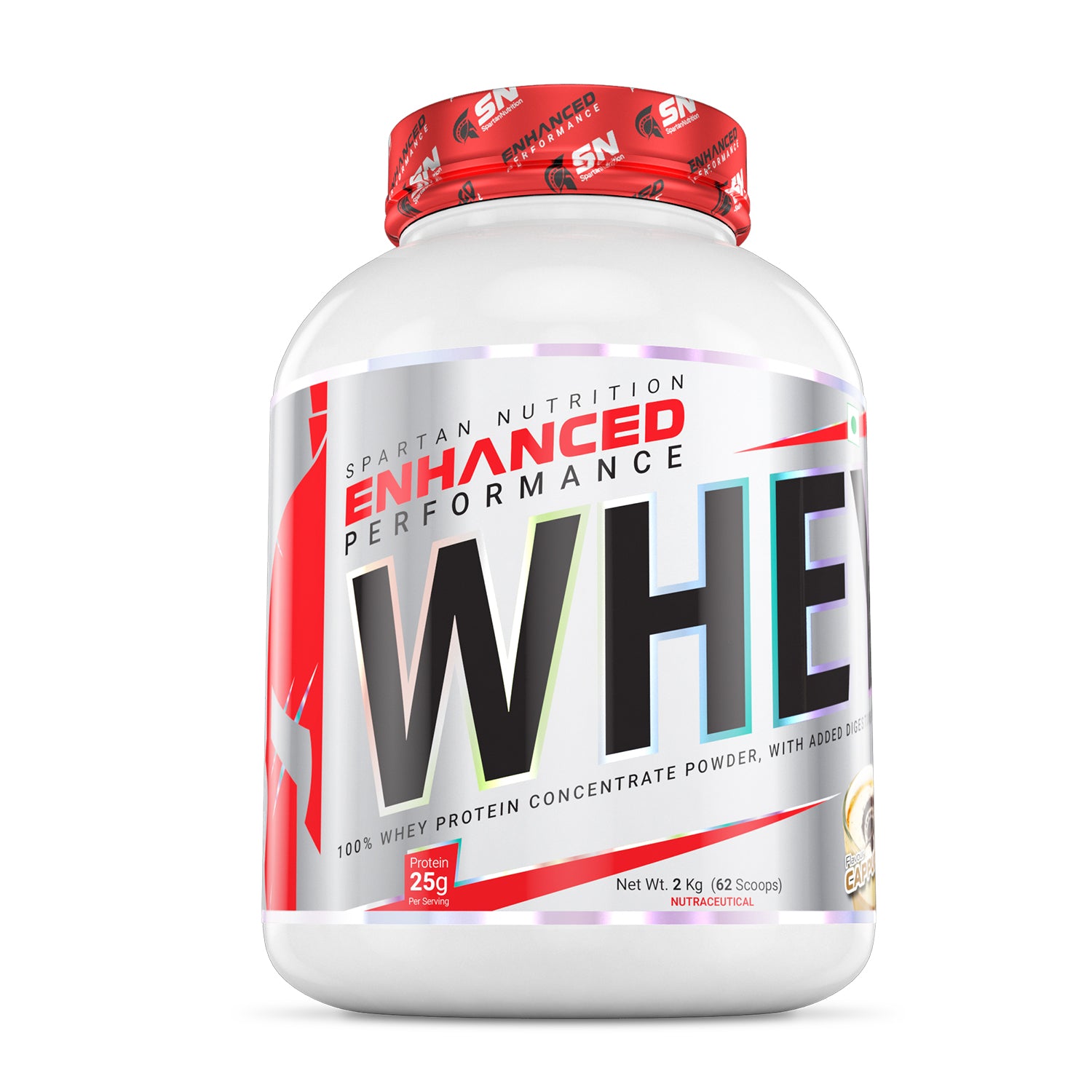 Spartan Nutrition Enhanced Performance Whey Protein 2 Kg With Compl