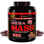 Load image into Gallery viewer, Mega Mass Pro High Protein and High Calorie Mass Gainer / Weight Gainer Powder - with Vitamins and Minerals.