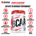 Load image into Gallery viewer, Enhanced Performance BCAAs - 360g, with L-Leucine – 3500mg, L-Glutamine - 2000 mg, L-Isoleucine - 1750 mg, L-Valine – 1750 mg, Per Serving.