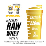 Load image into Gallery viewer, RAW Whey Protein Concentrate 80%, 24g Protein Unflavored 1kg