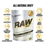 Load image into Gallery viewer, RAW Whey Protein Concentrate 80%, 24g Protein Unflavored 1kg
