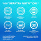 Spartan Nutrition Enhanced Performance Whey Protein – 2 kg, with Complete Amino Acid Profile, Protein - 25 g, Low Calories- 121 Kcal, Digezyme – 75mg Per Serving and Zero Added Sugar