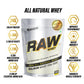 Spartan Nutrition RAW Whey - Whey Protein Concentrate 80%, 24g Protein, 5.36 g BCAA, 4.23 g Glutamine, Unflavored 1kg (33 Servings)
